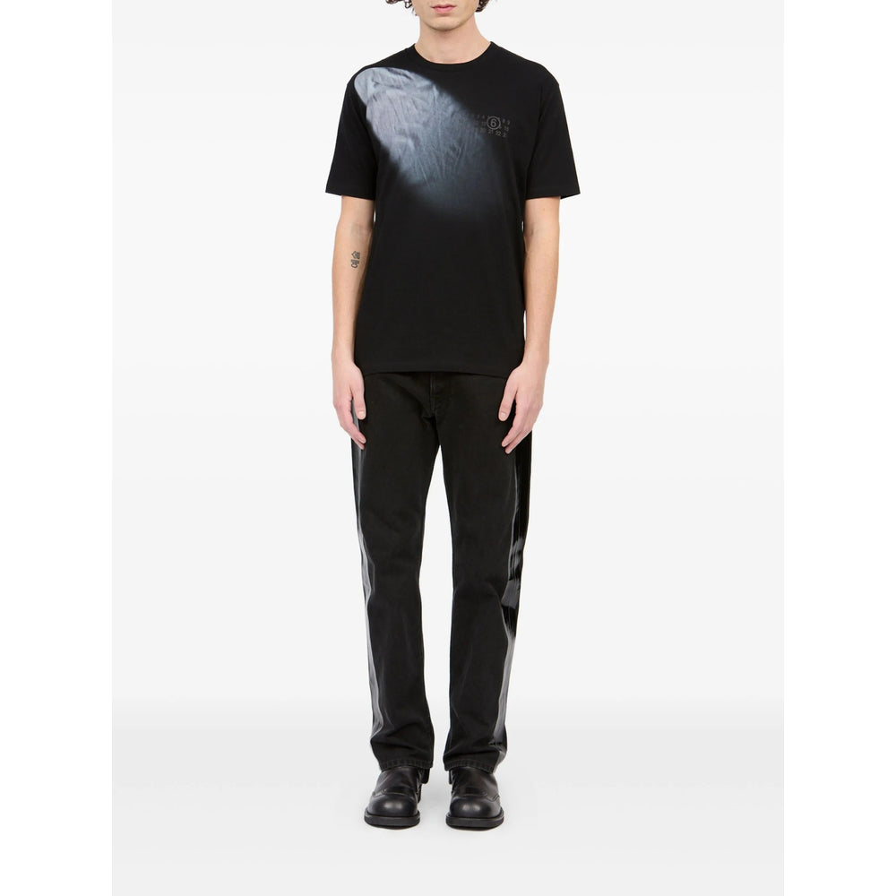Mm6 Maison Margiela T Shirts - Black, Blue | a24196a3a9fe4a6acc26b6d27898ac2f4310deaf