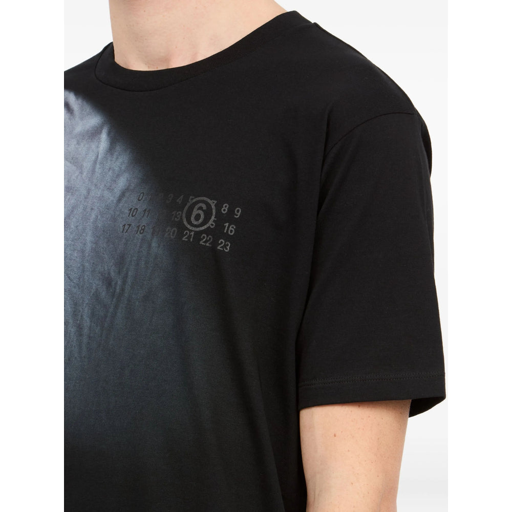 Mm6 Maison Margiela T Shirts - Black, Blue | 61f60e2a89b01b6775fe868c2c72afcce34a771f