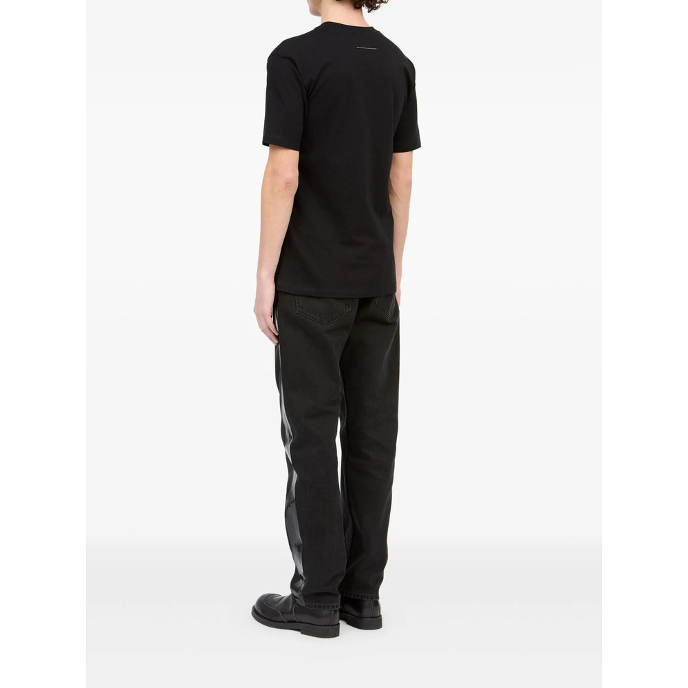 Mm6 Maison Margiela T Shirts - Black, Blue | b04cddd5d527be439712ad958e72bb029abd6823