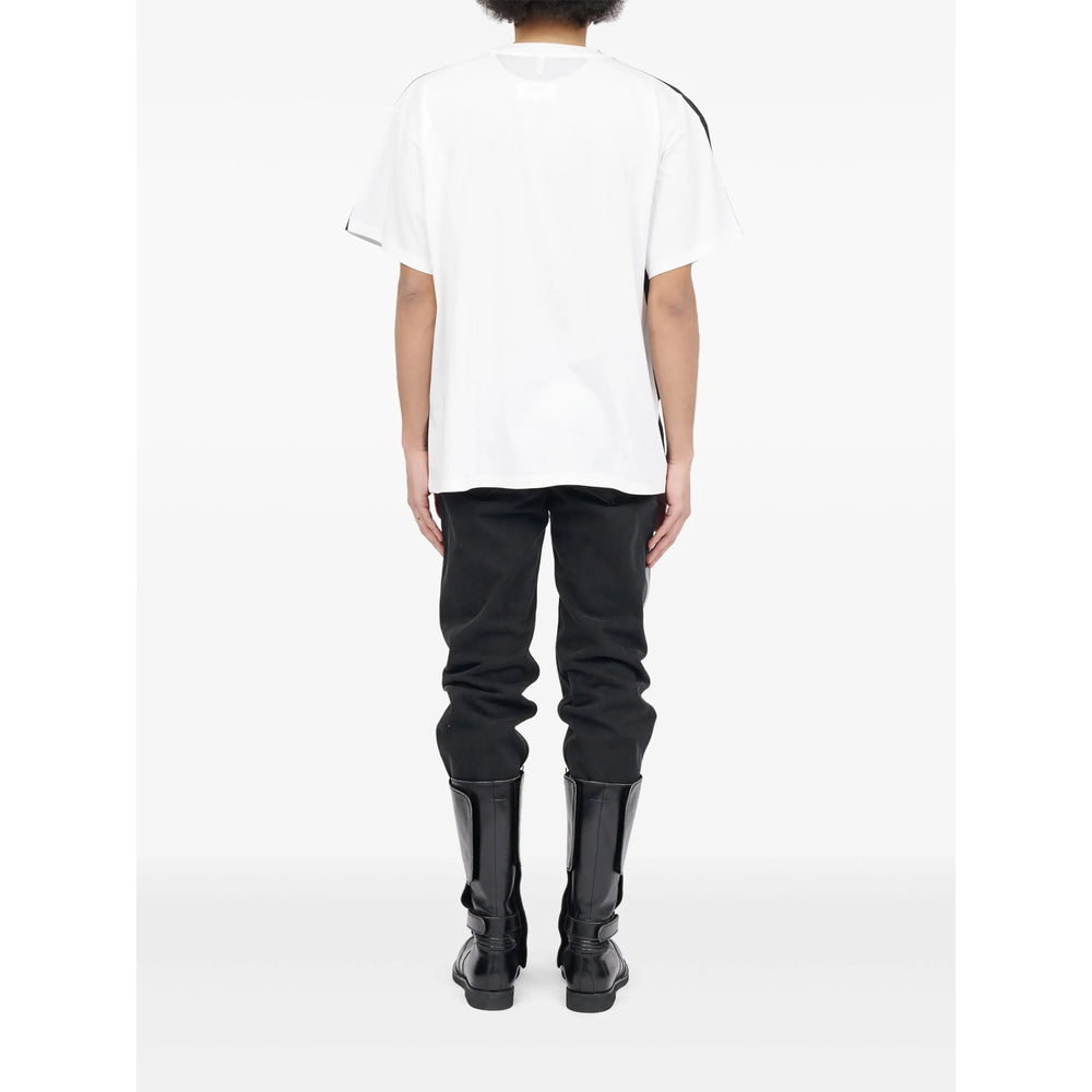 Mm6 Maison Margiela T Shirts - Black, White | c3ff4f2fe7966c0957bb62b90fcadacd699de1b7