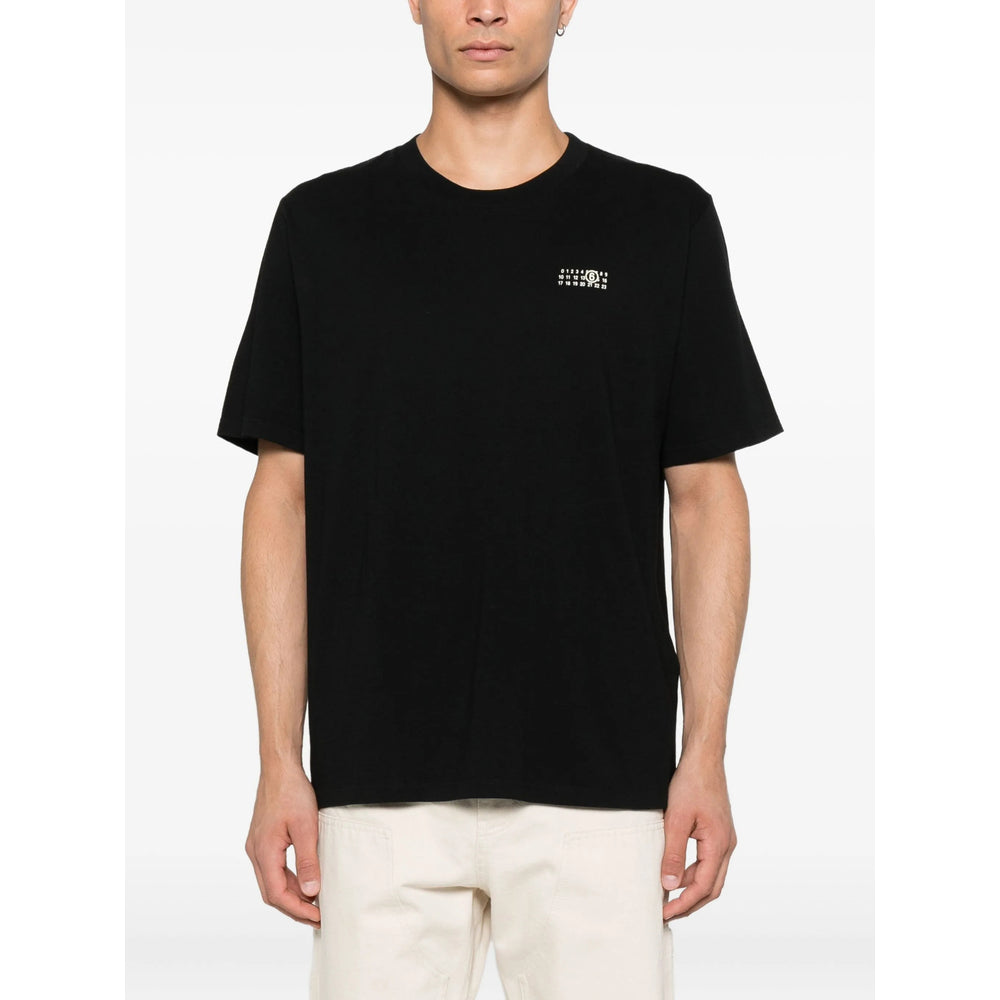Mm6 Maison Margiela T Shirts - Black | 7ce8b35993c68c486d11e33d6cf51c7c44c81fe7