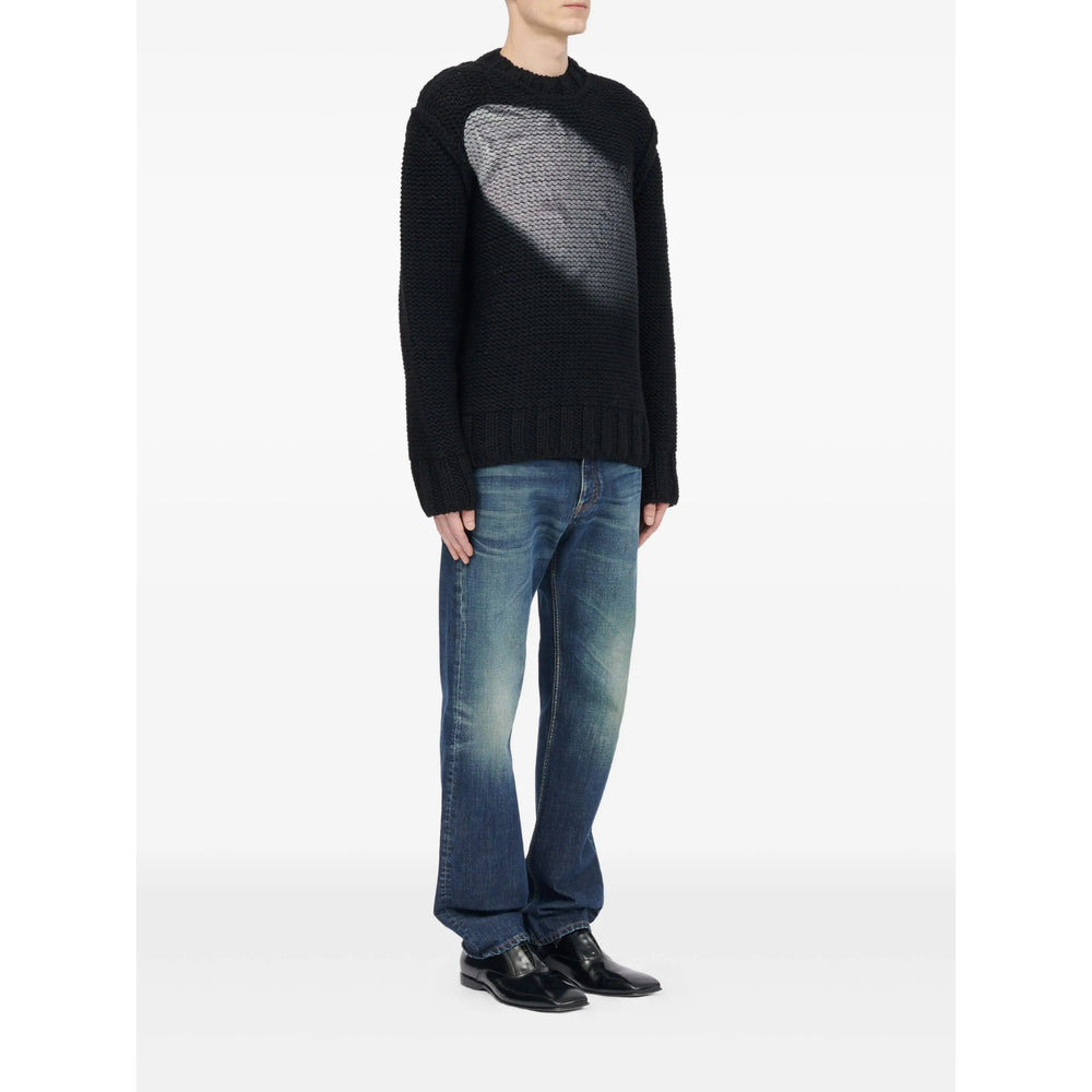 Mm6 Maison Margiela Sweaters - Blue | 9d7d00ddcdbf3202ad4cf1b1e97be57bdfca9fe1