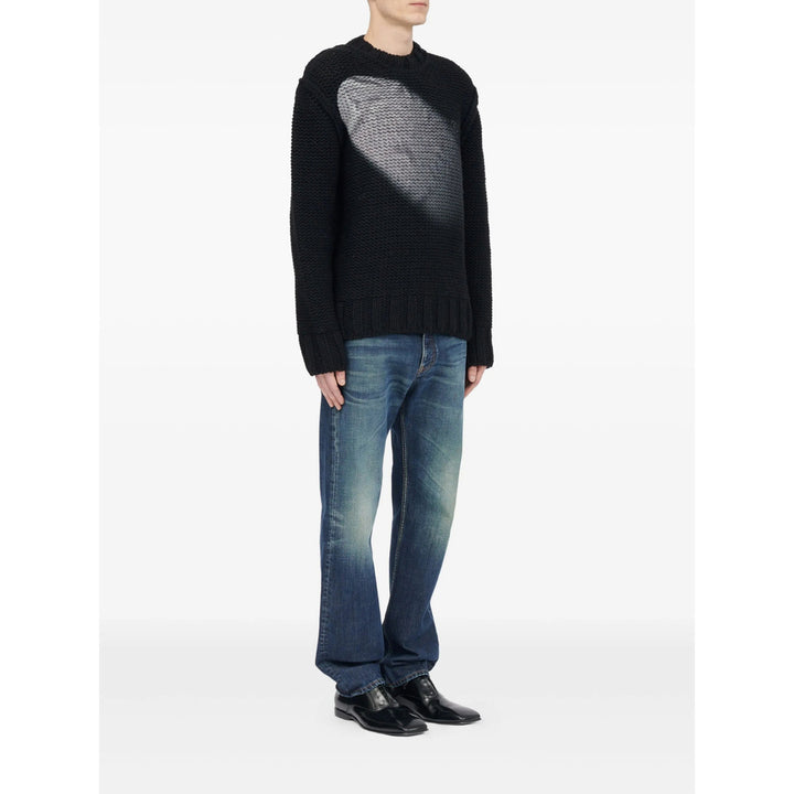 Mm6 Maison Margiela Sweaters - Blue | 9d7d00ddcdbf3202ad4cf1b1e97be57bdfca9fe1