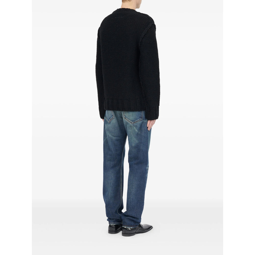 Mm6 Maison Margiela Sweaters - Blue | 5b532227c6b499c2bb4fa561d812847197441998