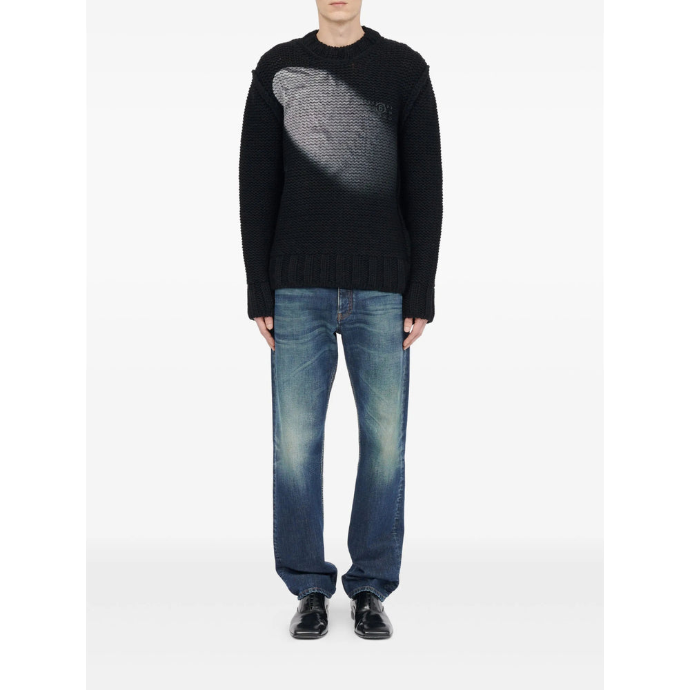 Mm6 Maison Margiela Sweaters - Blue | 4e968754c2912c5dd82dde5274ba1a97d2ff2931