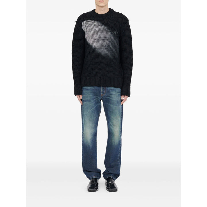 Mm6 Maison Margiela Sweaters - Blue | 4e968754c2912c5dd82dde5274ba1a97d2ff2931