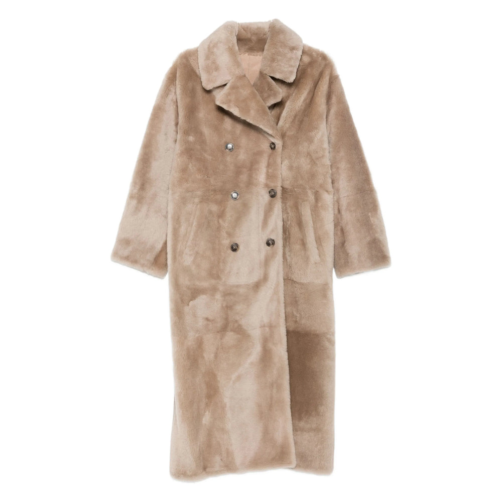 Yves Salomon Coats - Neutral | 7346b402ce3bd1901b688cd14275060bda0601a7