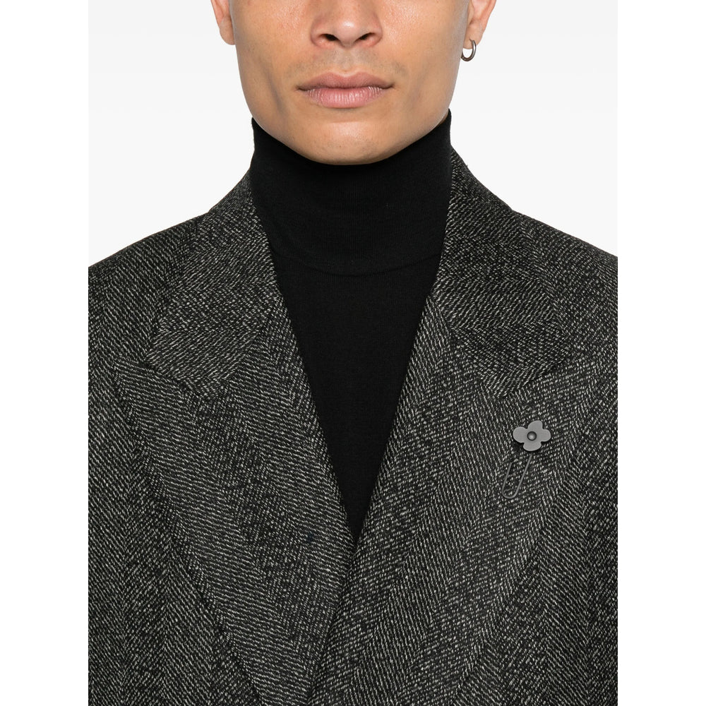 Lardini Coats - Black | faee1a66c30ef4097ff36401fb4c88281394a0b2