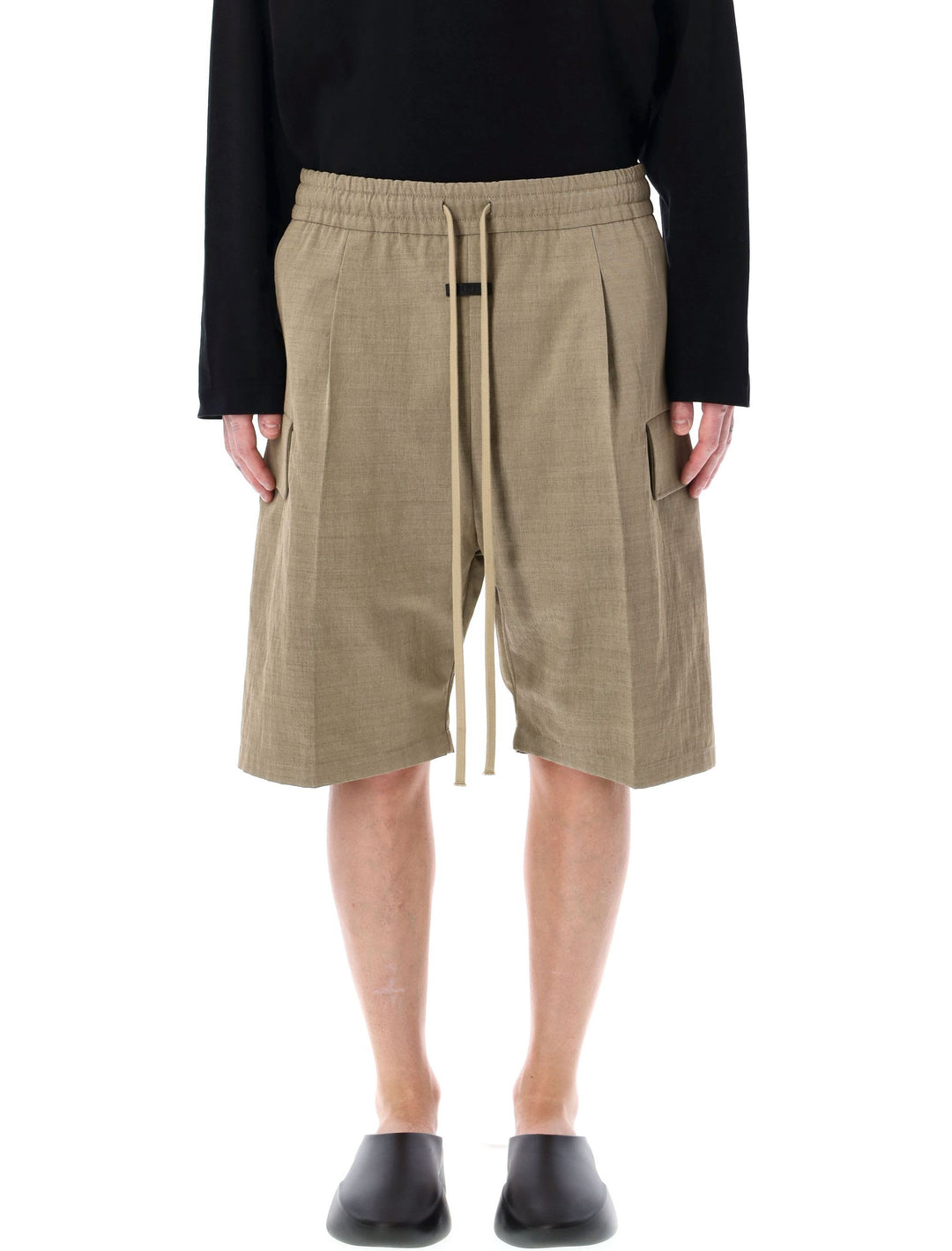 Cargo Short Trousers Beige