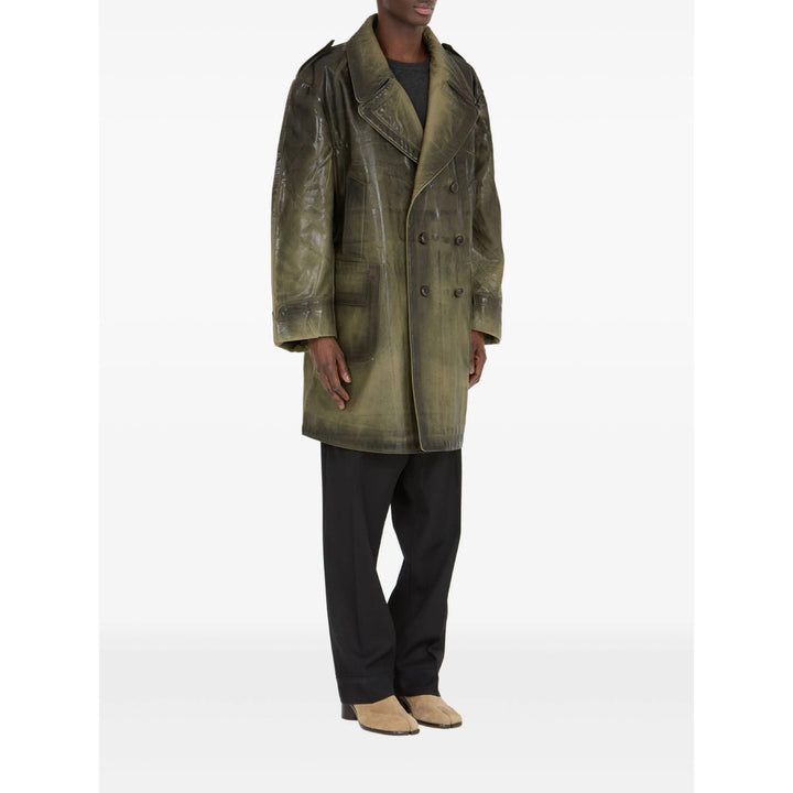 Maison Margiela Coats - Green | d02cfd825894196d31da4cd9ea9f0257dd24e69e