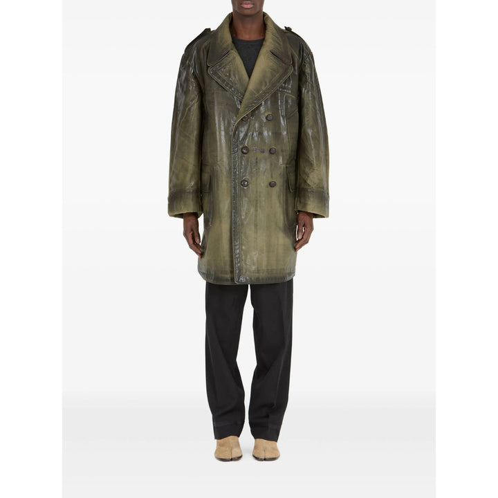 Maison Margiela Coats - Green | 049f4e3fceadaed4ca85a00b371396feba0580af