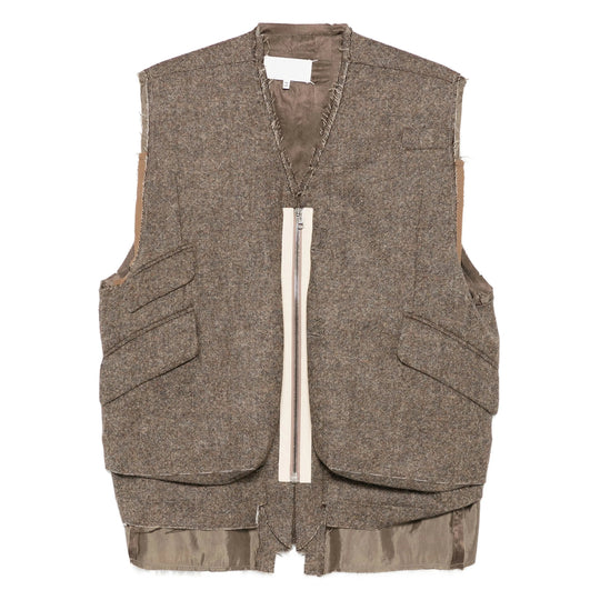 Outwear Waistcoats Brown