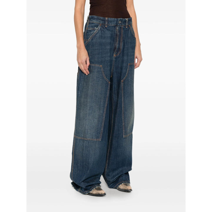 Maison Margiela Pants - Blue | 75ab2717d3e78955dcef7298e76e6e60baa842ee