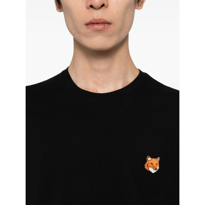 Maison Kitsuné T Shirts - Black | 552b5636b8ea5cd7ba2e16f1568cebd70f579c30