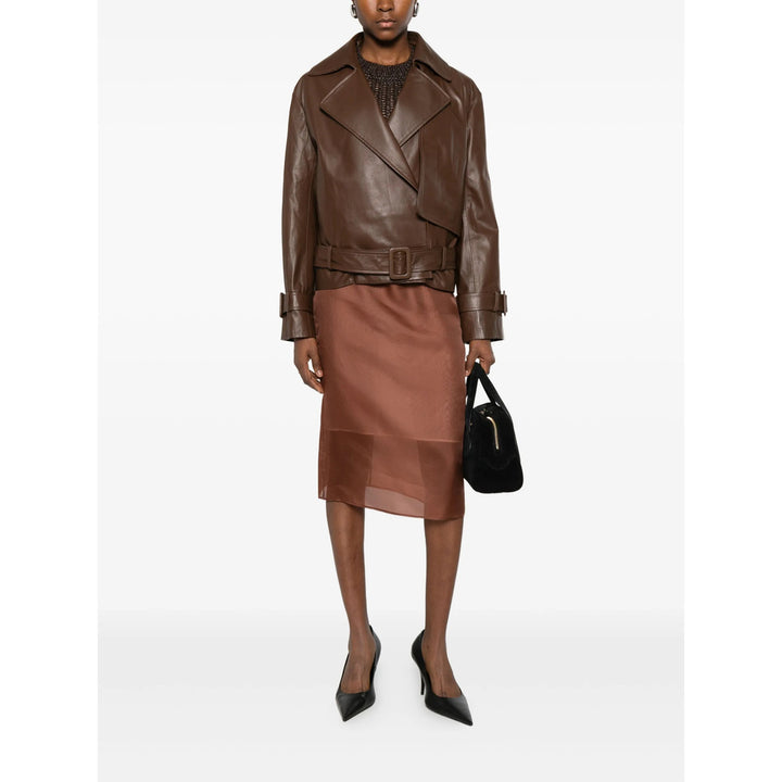 Antonelli Leather Outerwears - Brown | 0455059ed8a732594e393544c2f708091e19e9ad