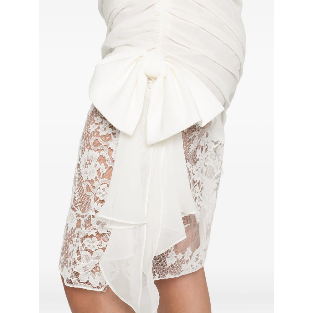 Alessandra Rich Dresses - White | 97ba21d67d5aec95826e047cc1318b5eb172dc98