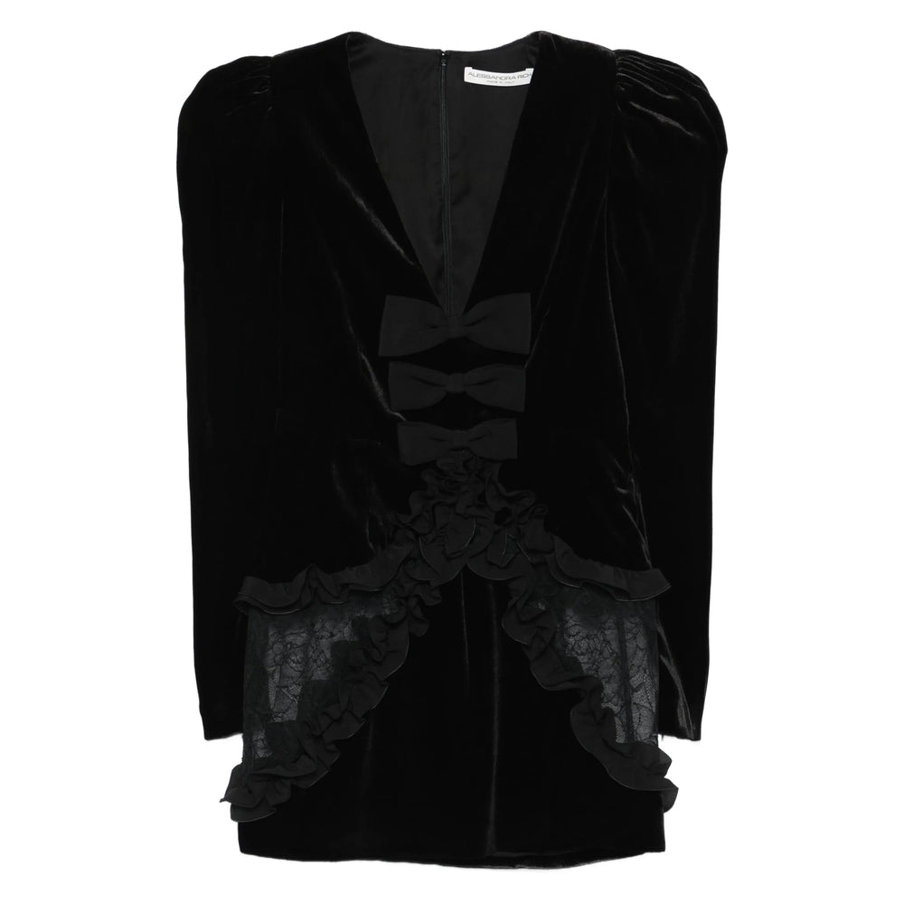Alessandra Rich Dresses - Black | ce304427c1478460b28754c593edff5e1e3ff9b9