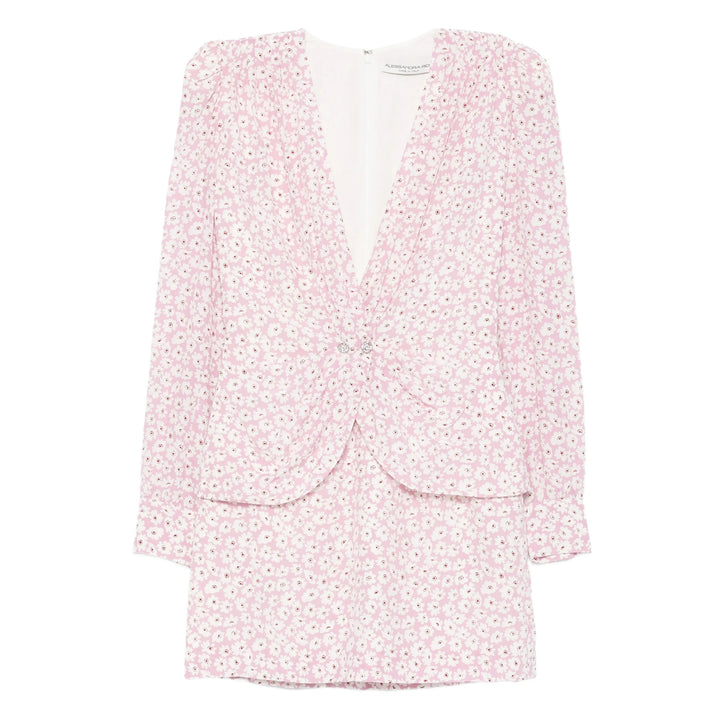 Alessandra Rich Dresses - Pink, White | ff273c2fec64e7af5449a2bd8f7ec7db485898ff