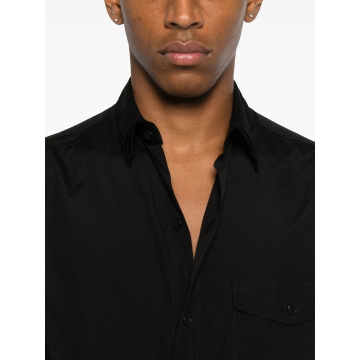 Yohji Yamamoto Shirts - Black | 58cd9ed61c19804ce6553b3eb90a375c5faf82ef