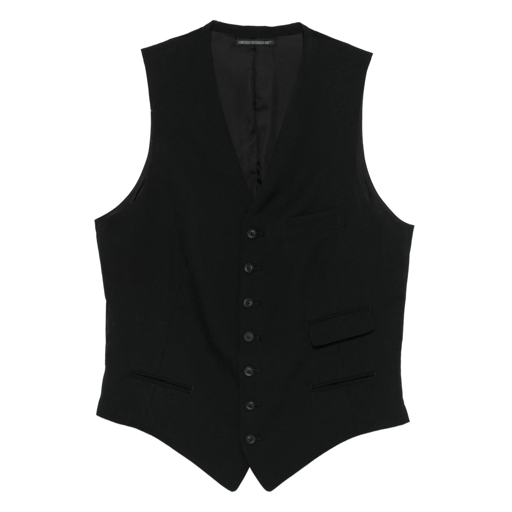 Yohji Yamamoto Waistcoats - Black | 21fa8c9248624d3957af235e85eef4d69f020d74