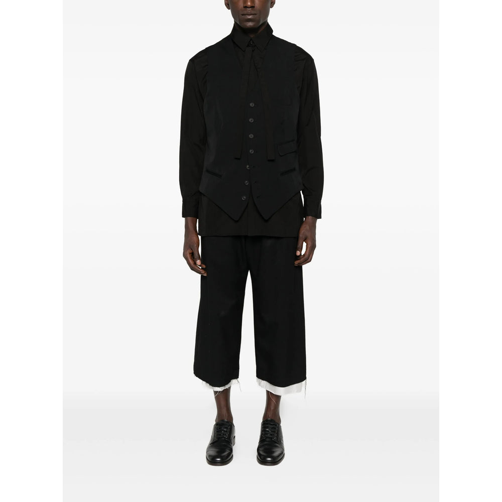 Yohji Yamamoto Waistcoats - Black | 212ba3161ac5794fffd0236e235bfad87527d3d9