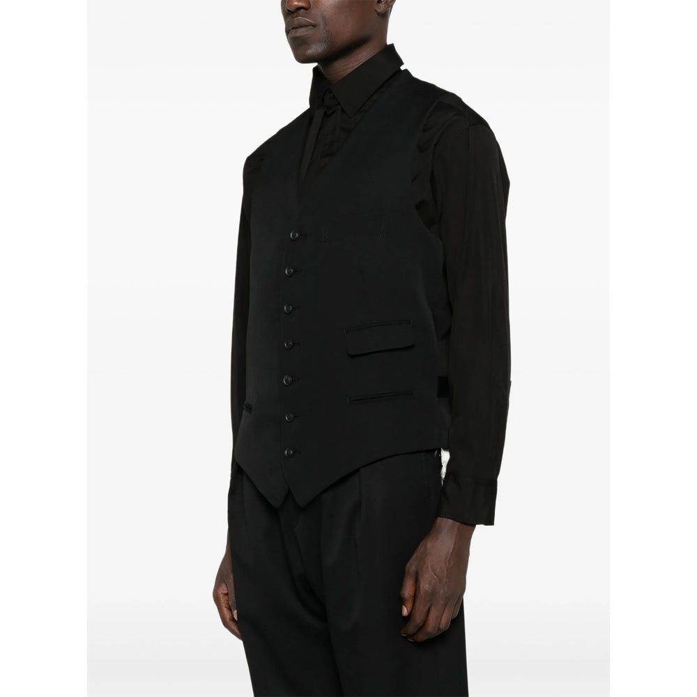 Yohji Yamamoto Waistcoats - Black | c835872179d1f8e5ea263199fc66e98986d71d8b