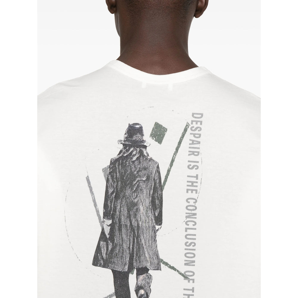 Yohji Yamamoto T Shirts - White | d01182f2de3db642e02e4f22f5f364ac050eb0e0