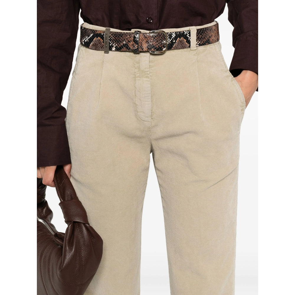 Peserico Pants - Neutral | f7da8d643157d1f4c2193f34a3ac7f154a4213b3