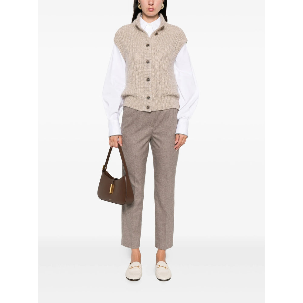 Peserico Pants - Neutral | 163b882ae806d604cd402dcec19fbd32a320ed9d