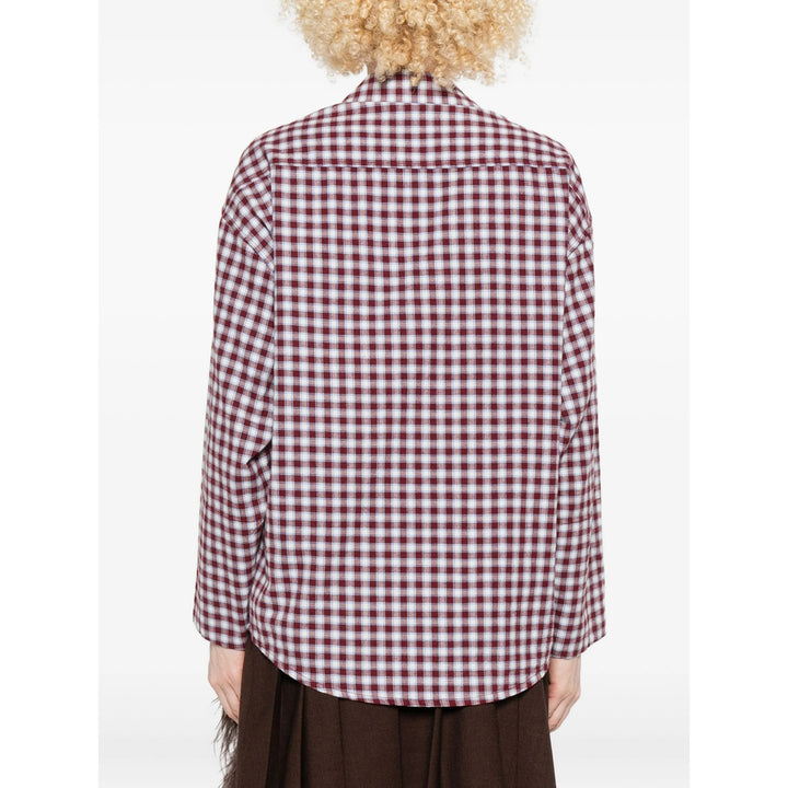 Susanna Blu Shirts - Red, White | 8a3ae8c1233cd5a96edbe27b48e1e1637e063ce1