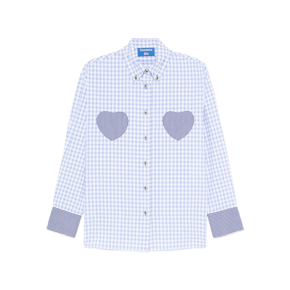Susanna Blu Shirts - Blue, White | 7b99915da382680e069d110974e6ae410aab3ae7
