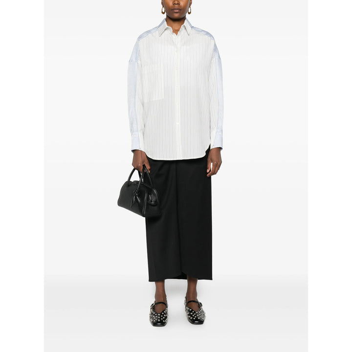 Tela Shirts - White, Blue | 204dd3d2d765eba5e81a9e984a1b2b7837fb05a6