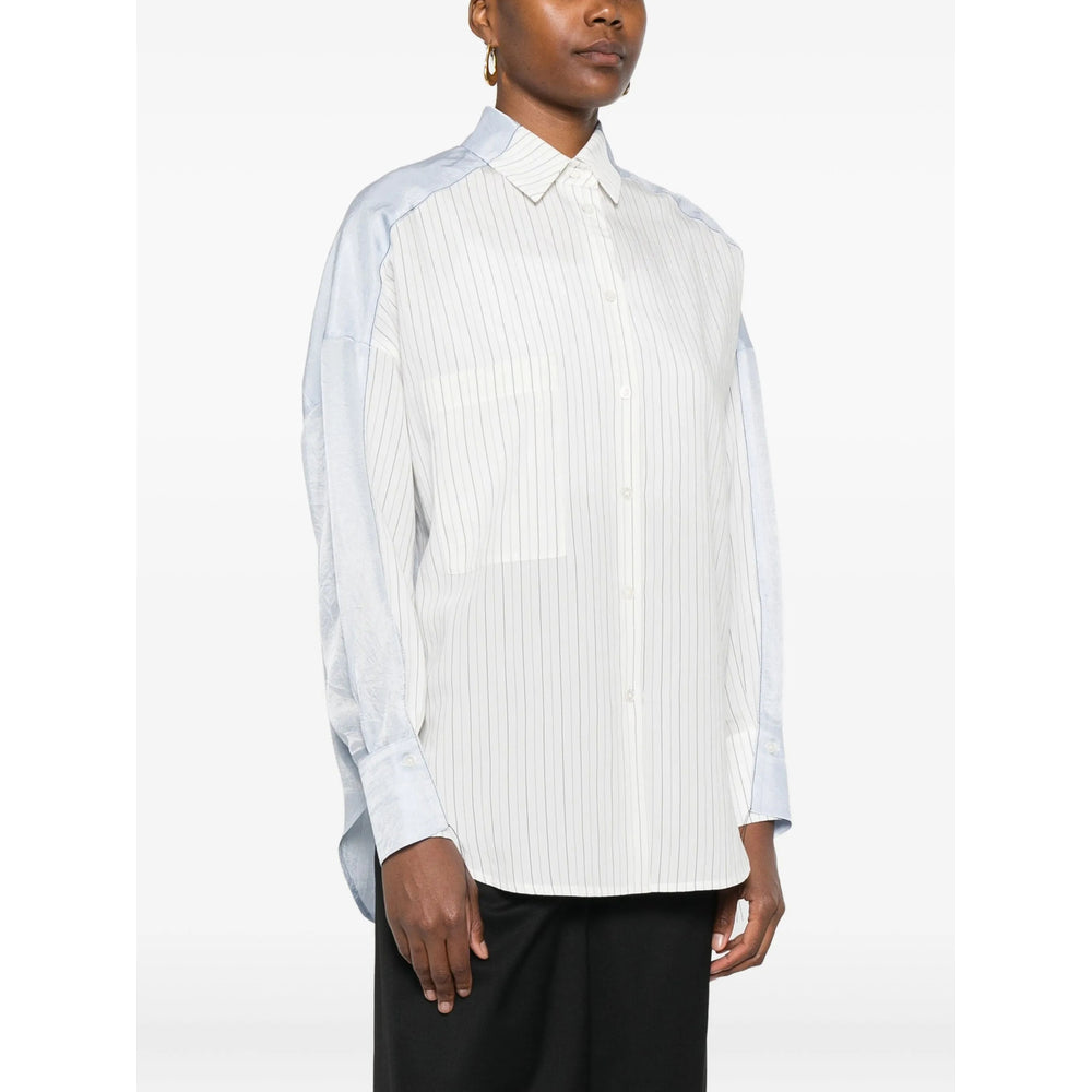 Tela Shirts - White, Blue | b59c474830044f179ac6c423a5a0a6b9cbe36cc8