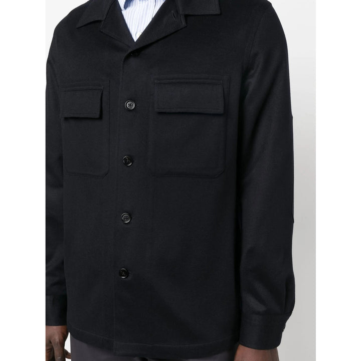 Zegna Shirts - Blue | 704a521bc0e574fdcb3346673f0b168d1172d65a