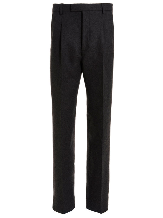 Cachemire Wool Pants Gray