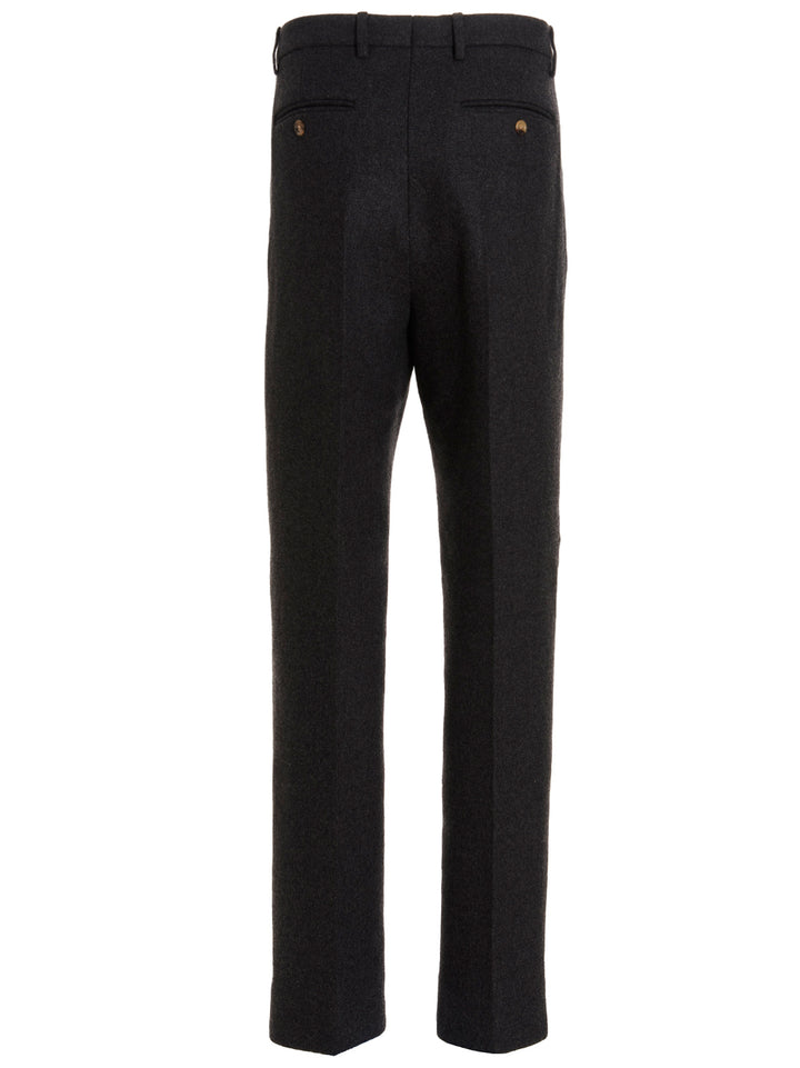 Gucci Cachemire Wool Pants - Gray | 098c57b15ff3d03b88cbc3fd65df71c41c0ba279