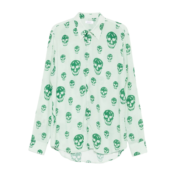 Alexander Mcqueen Shirts - Green | 75598b28df04cf48f54b0117cff435a9f25c3805