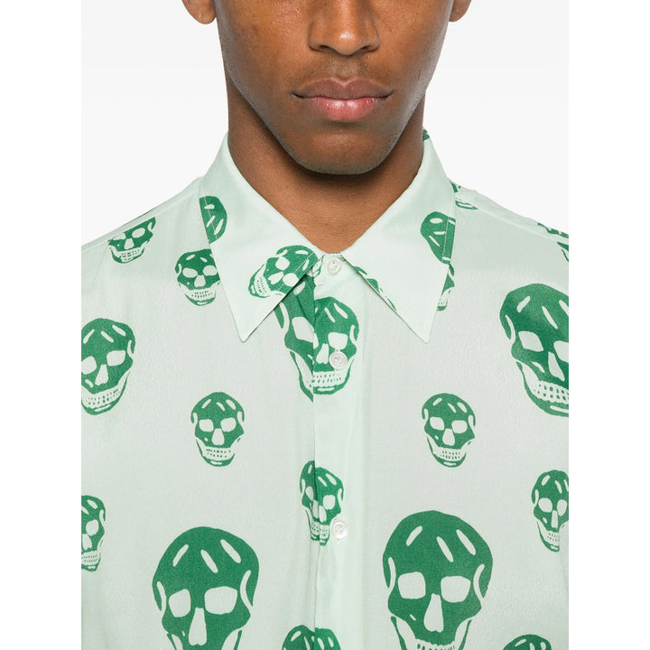 Alexander Mcqueen Shirts - Green | 77bd512d536226d88b30af764a47ed45d02410da