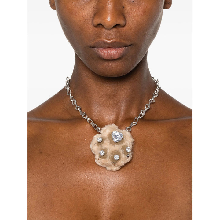 Yvmin Jewellery - Silver, Brown | 0905d1a8a8c823bbb2fa922a4c4ed950594bd997