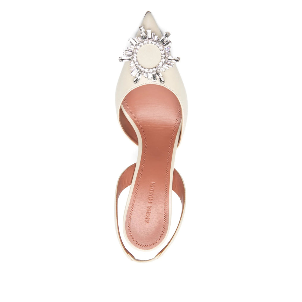 Amina Muaddi Shoes - Neutral | f6a1ba3929271340e482b14769af41bfbf98c482