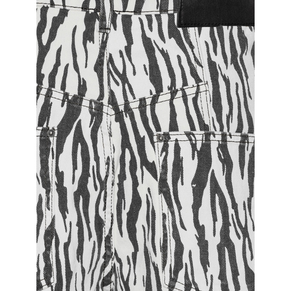 Rotate Birger Christensen Pants - White, Black | 09d3b3f79154d905b2c40be4316f1d0a16ce4cb9