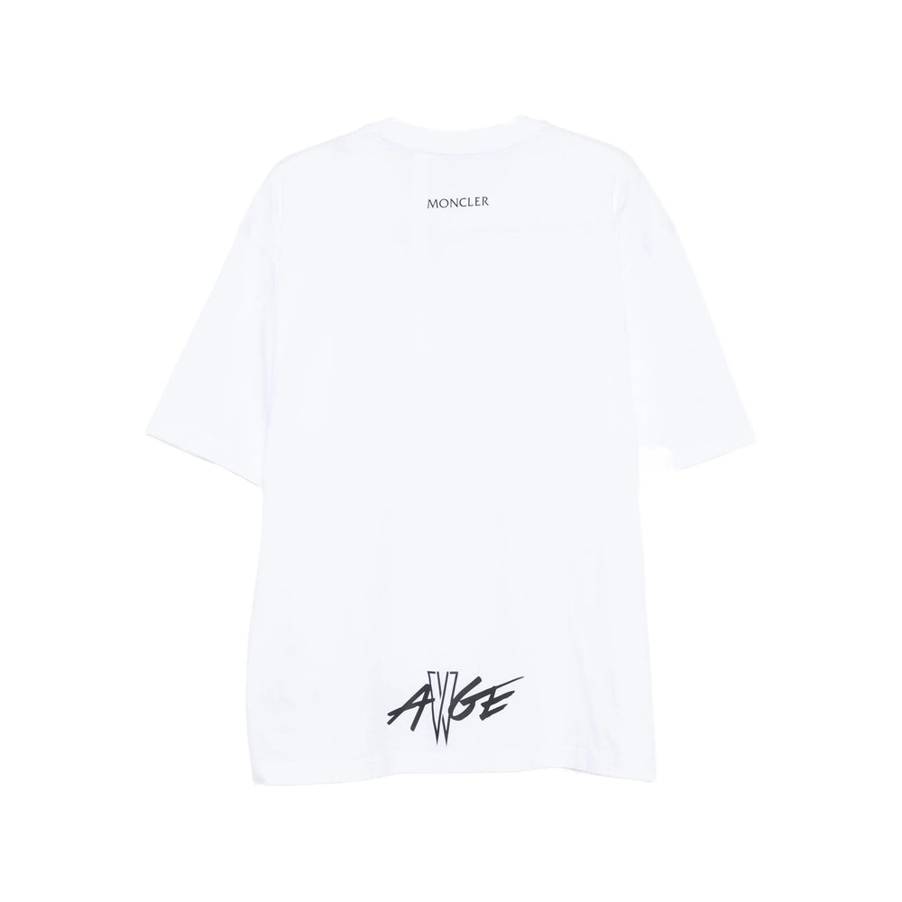 Moncler Asap Rocky T Shirts - White | 44bce2d1f5d8f4f01dbbb9a8fad85fdb3cfc0196
