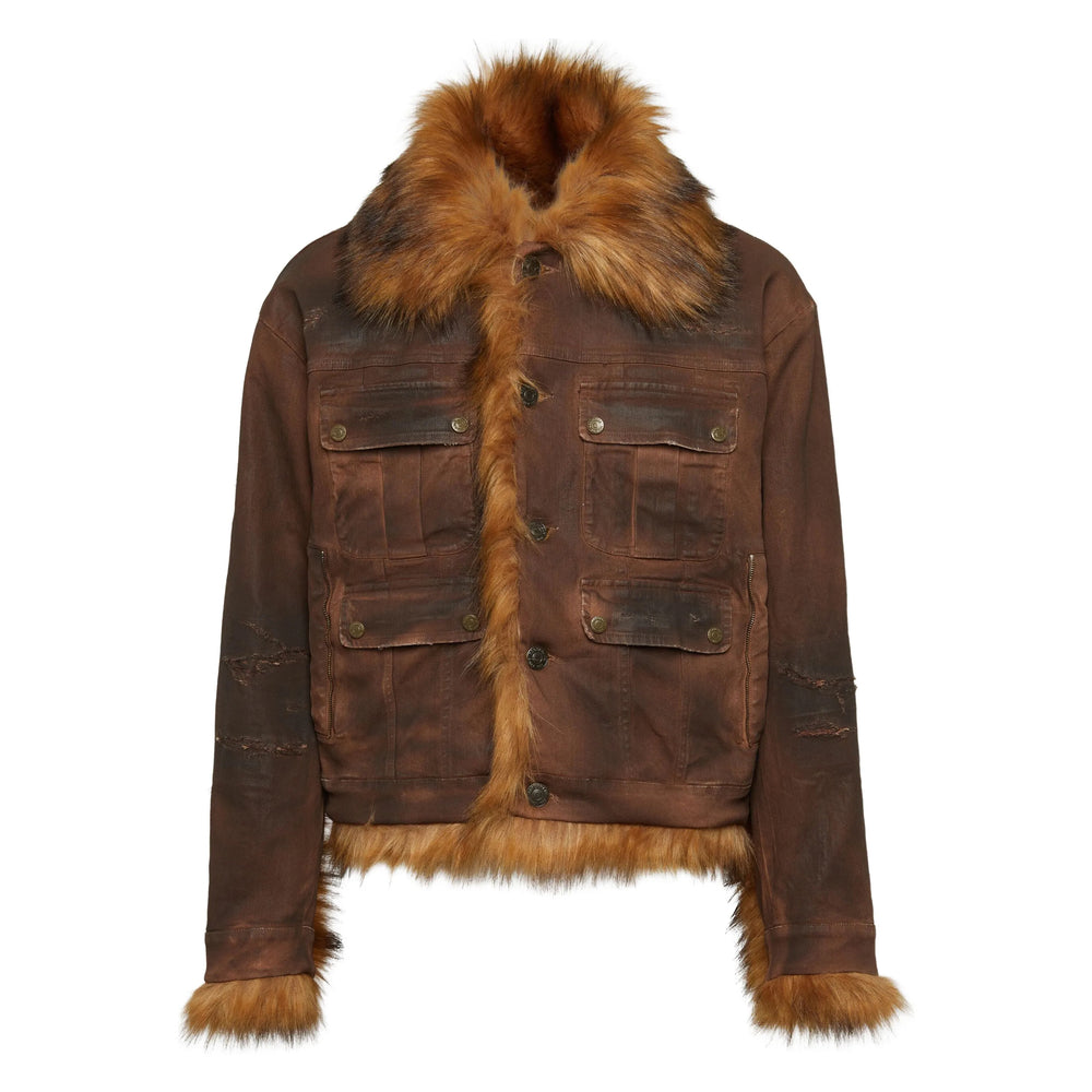 Dsquared2 Coats - Brown | e468f5c973f06d5c667b77c1e9819ec04193e2af