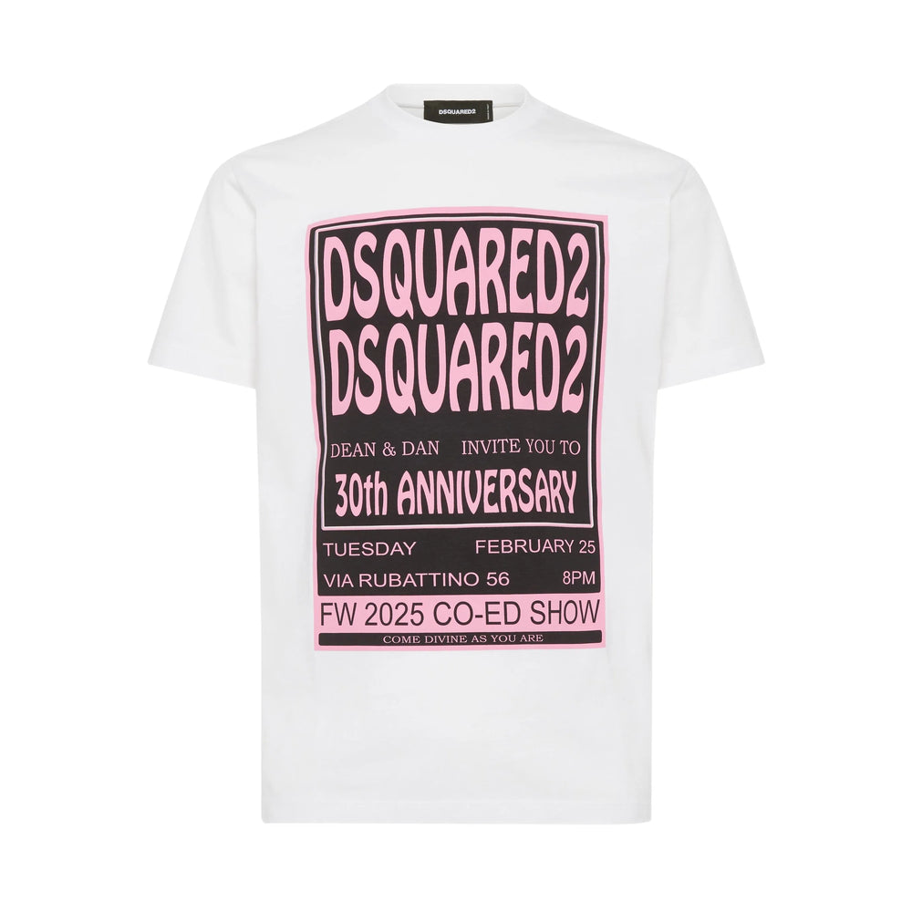 Dsquared2 T Shirts - White | 143c56d7662166570387bd13482d383eb427efd5