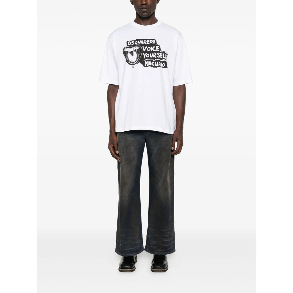 Dsquared2 T Shirts - White | b06686abd6eec39664396cb87a8c8126a821c976