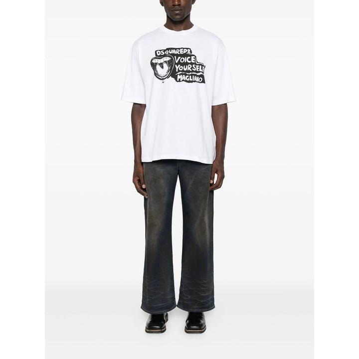 Dsquared2 T Shirts - White | b06686abd6eec39664396cb87a8c8126a821c976