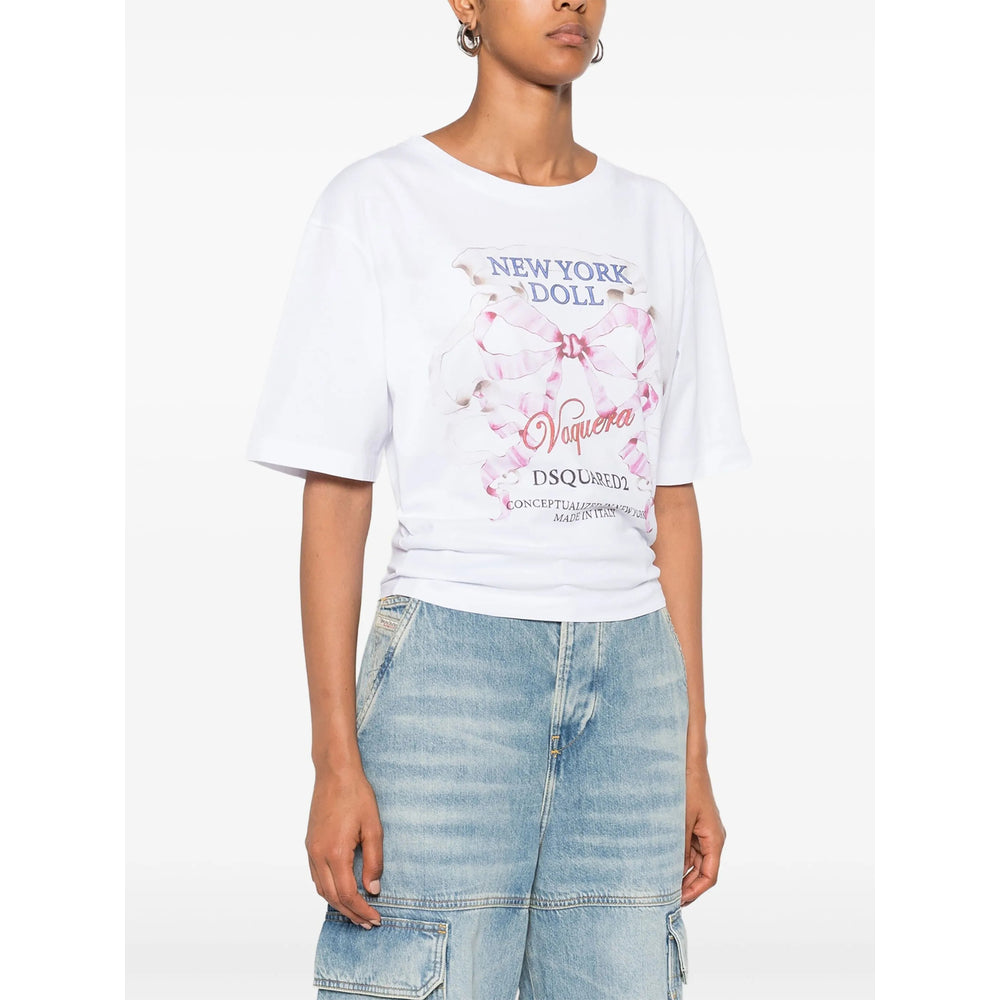 Dsquared2 T Shirts - White | d98759ace6cfade68f9d1fca1d45d75bfee7561b