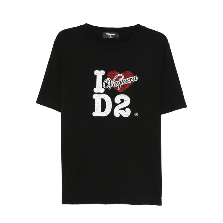 Dsquared2 T Shirts - Black | 7613cf9885295851c5c78406ed61087947716b44