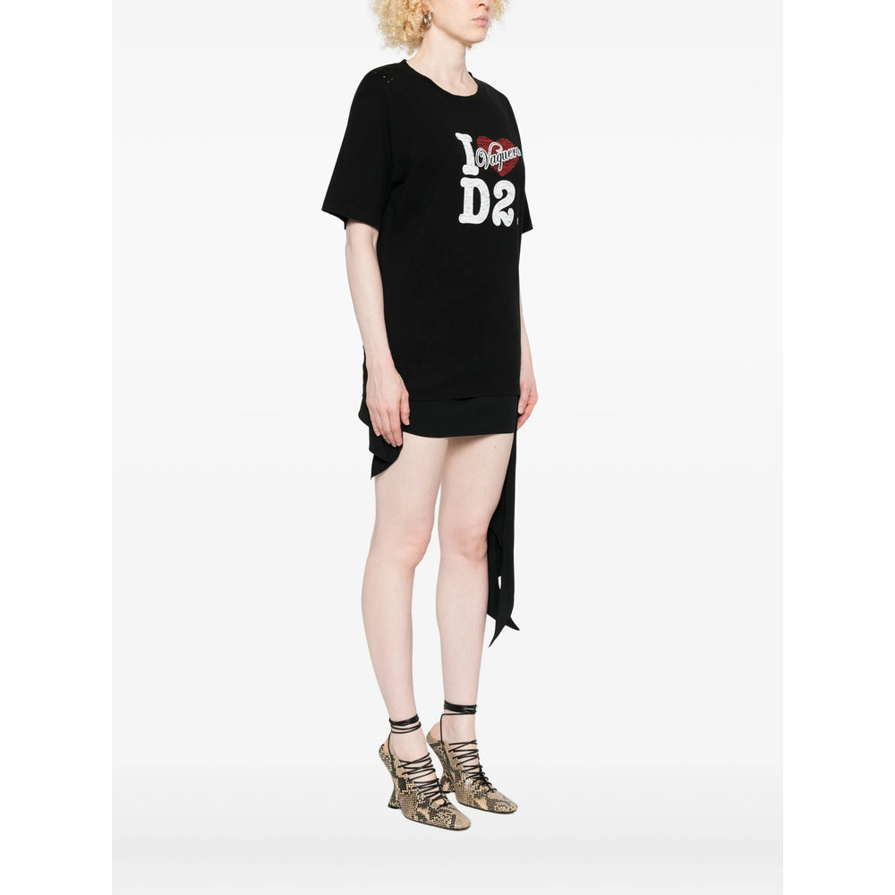 Dsquared2 T Shirts - Black | cdf5742548f9de11c5acdd20f27be851b32c3bc7
