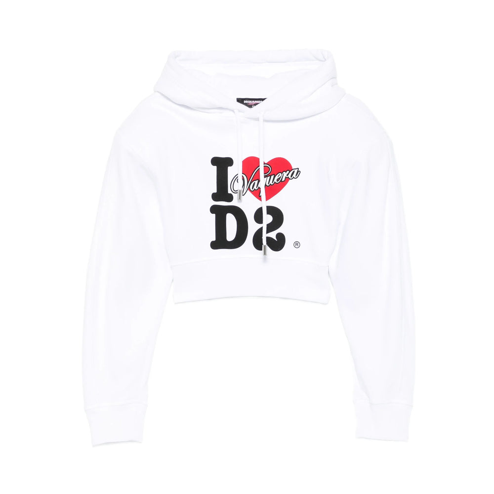Dsquared2 Sweatshirts - White | 052898266df864f4f0db6148b6c67f5fe870a0ac